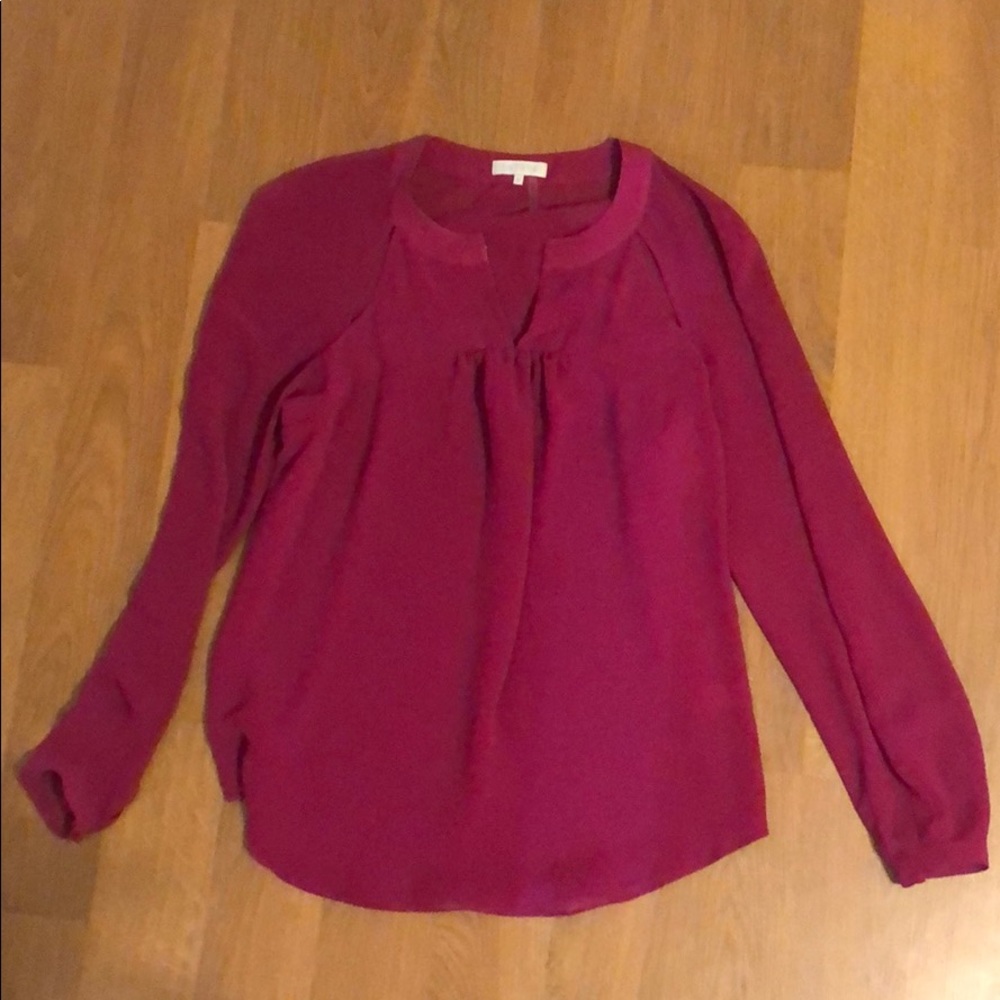 Pink blouse